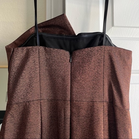 Adrianna Papell gorgeous bronze size 4 dress - Picture 6 of 6
